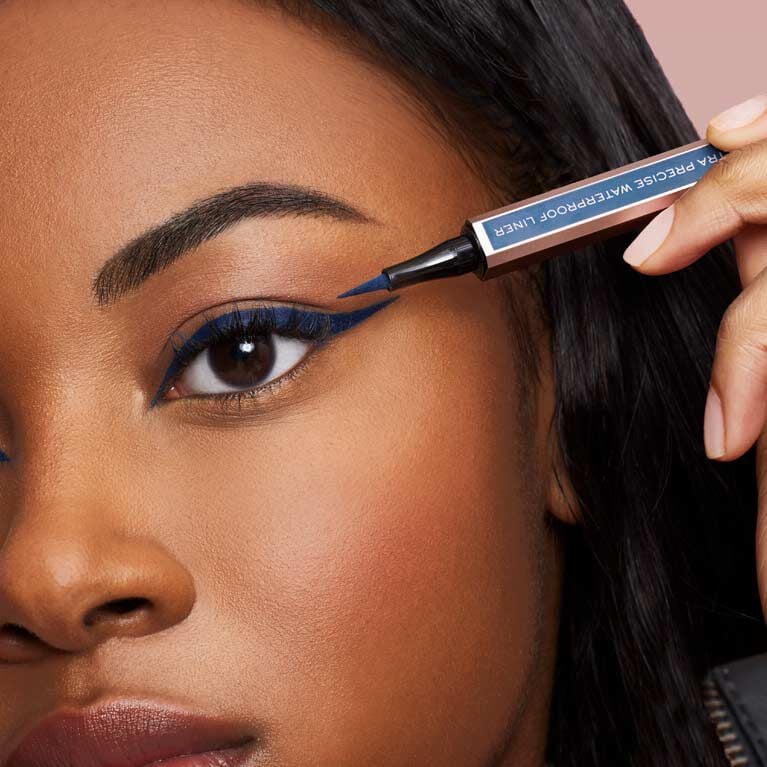 Colored eye shop liners